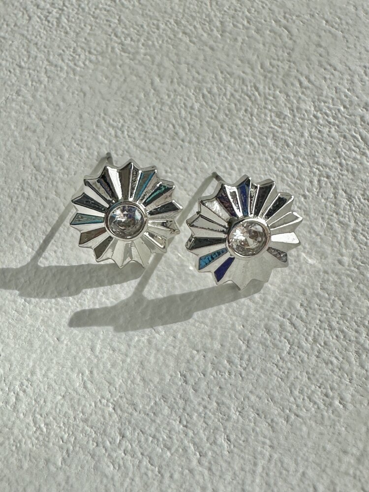 Küçük Boy Silver Queen Küpe