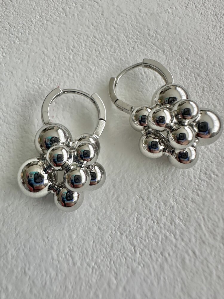 Grape Silver Küpe