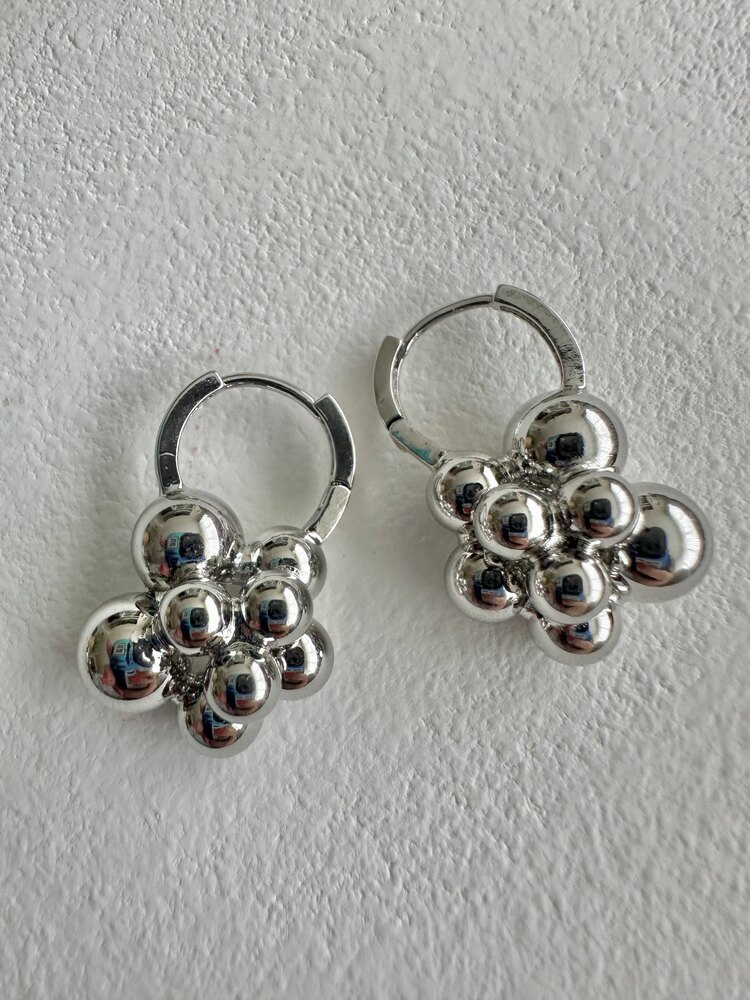 Grape Silver Küpe