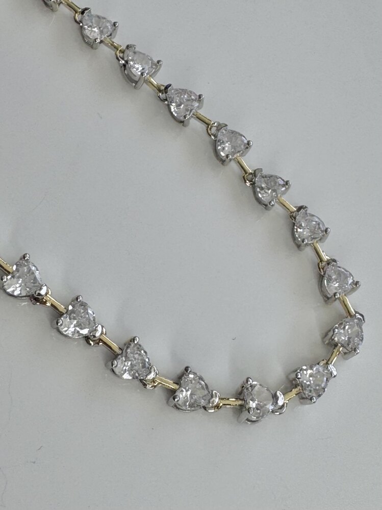 2 Renk Kalp Su Yolu Kolye