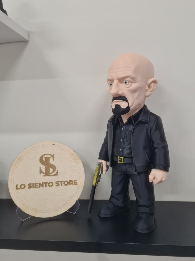 Walter White Inspired 3D Printed Figure – Breaking Bad Fan Art Collectible Statue
