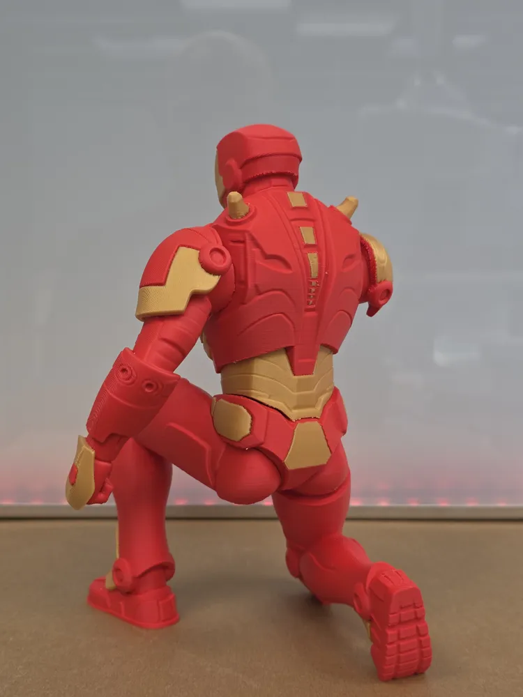 Iron Man 3D Figür – Dekoratif Koleksiyon Modeli