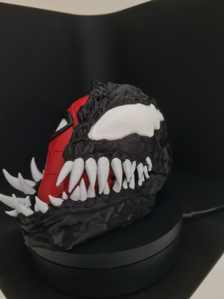 Symbiote Spider Dekor – 3D Baskı Dekoratif Figür