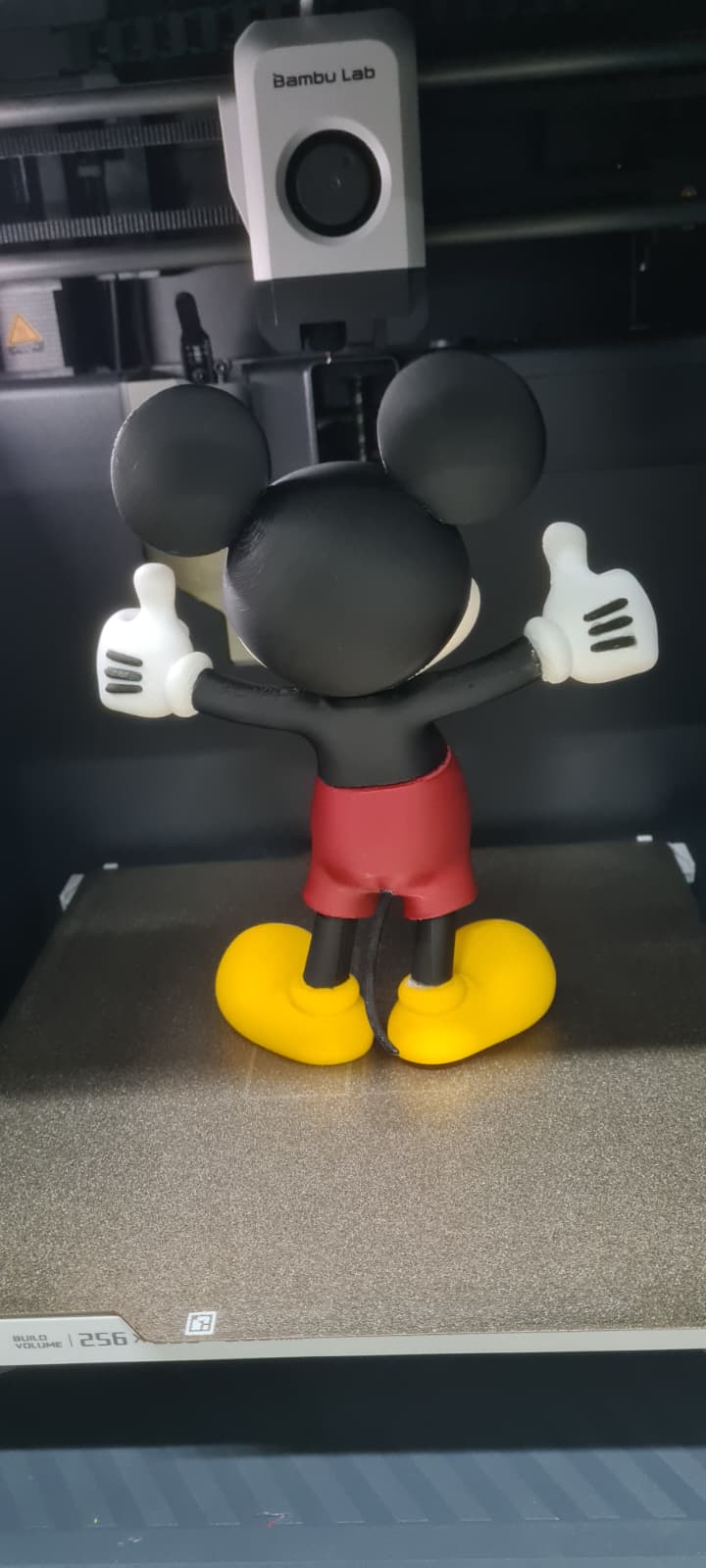 Mickey Mouse Figür Dekoratif Obje – 3D Baskı Modern Tasarım