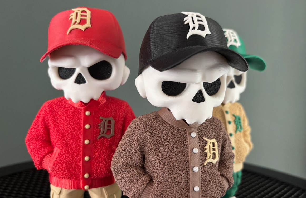 Zkull Urban Streetwear Skull Figür – Hip Hop Tarz Dekoratif Obje
