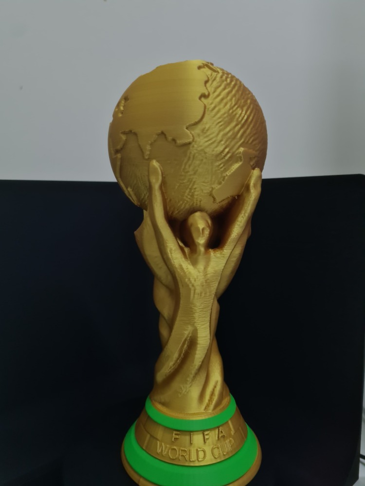 FIFA Dünya Kupası Dekoratif Obje | 3D Baskı Kupa Modeli | 25 cm