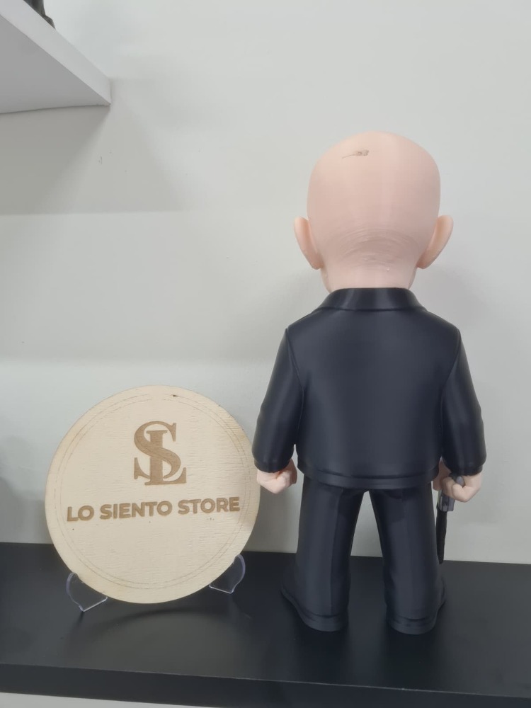 Walter White Inspired 3D Printed Figure – Breaking Bad Fan Art Collectible Statue