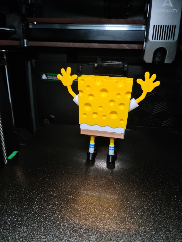 SpongeBob SquarePants 3D Baskı Figür – Dekoratif Koleksiyon Objesi