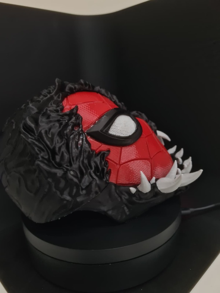 Symbiote Spider Dekor – 3D Baskı Dekoratif Figür