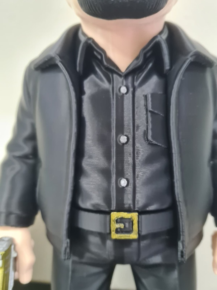 Walter White Inspired 3D Printed Figure – Breaking Bad Fan Art Collectible Statue