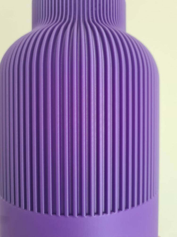 Modern Dalga Form 3D Baskı Vazo (22 CM)