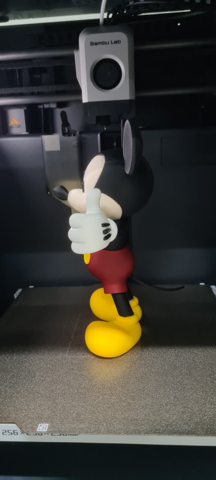 Mickey Mouse Figür Dekoratif Obje – 3D Baskı Modern Tasarım
