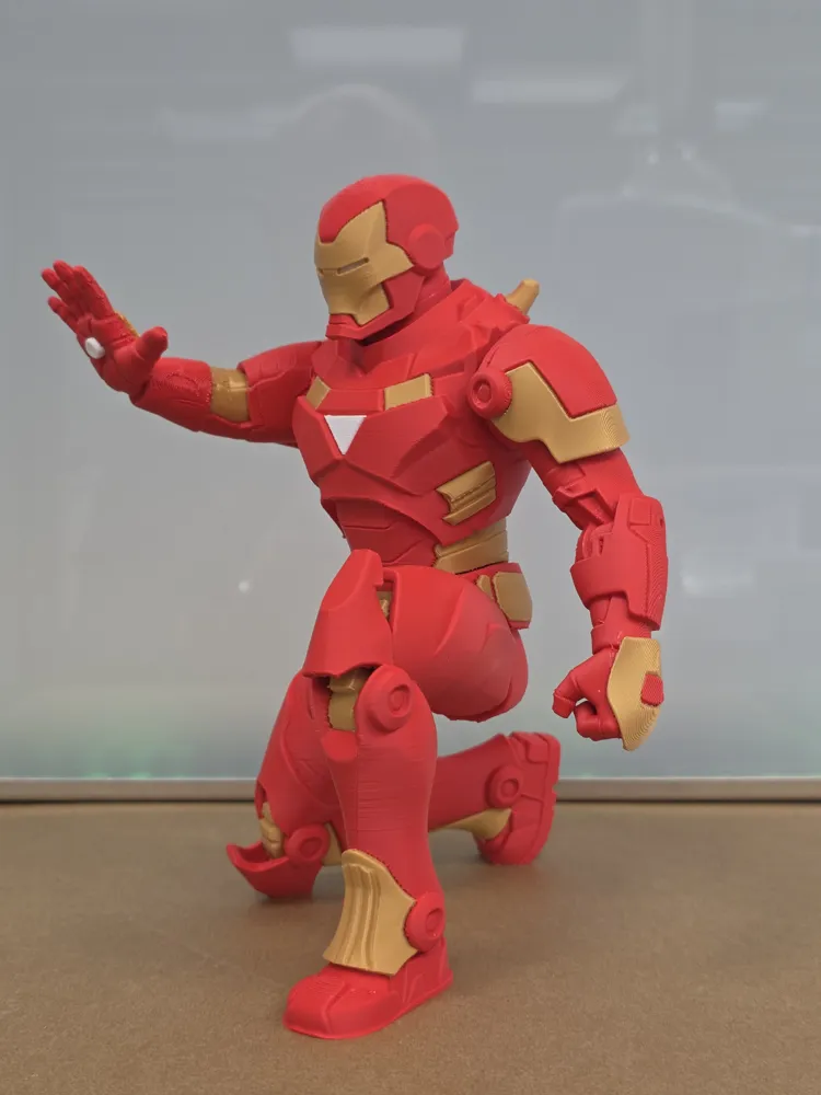 Iron Man 3D Figür – Dekoratif Koleksiyon Modeli