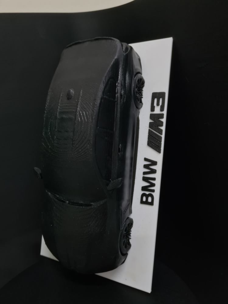 BMW M3 G80 3D Tasarım Dekoratif Duvar Plakası / Otomobil Severlere Özel Tablo