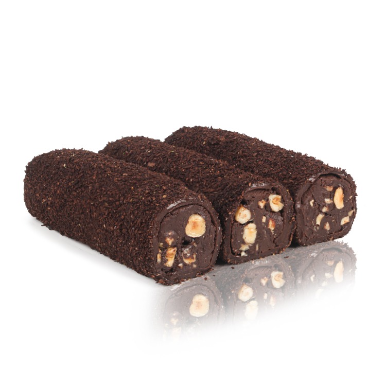 BROWNİ FINDIKLI KREMALI SARMA TÜRK LOKUMU 500 GR