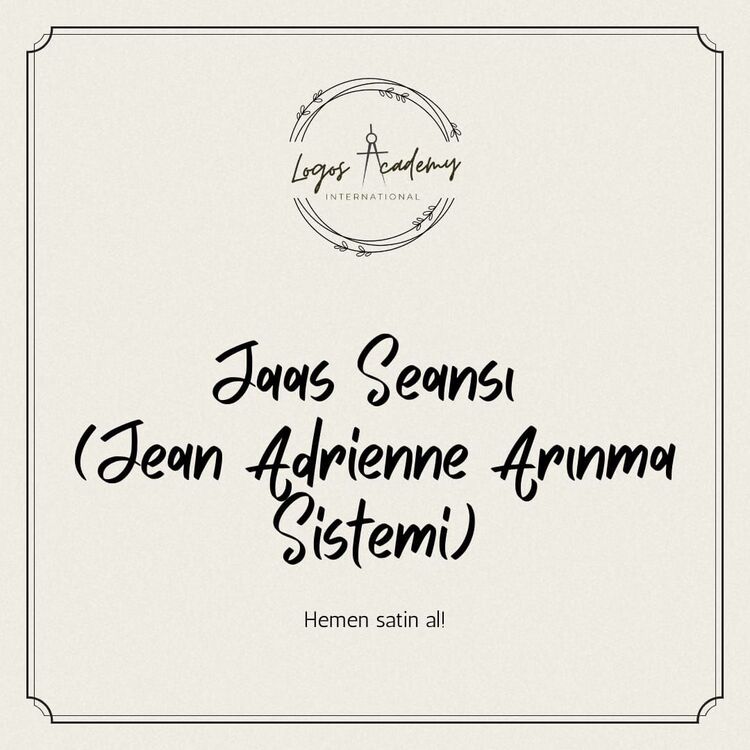 JAAS ( Jean Adrianne Arınma Sistemi ) Seans 