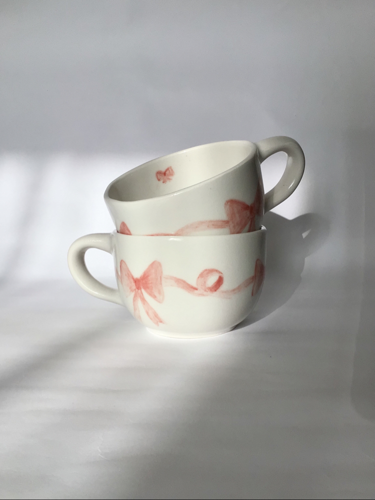 Blush Bow Kupa