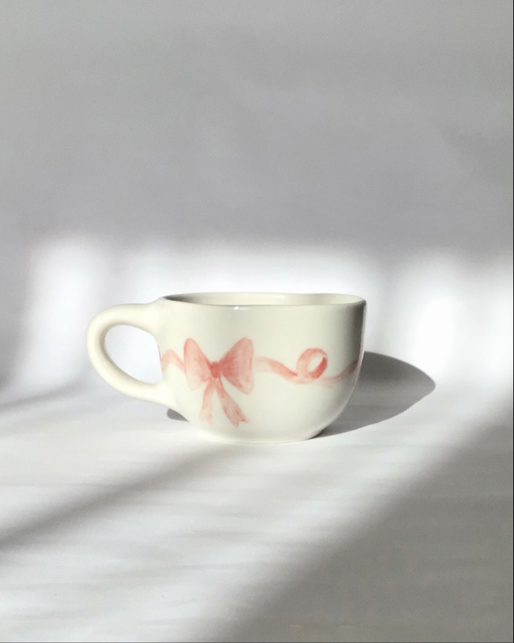 Blush Bow Kupa