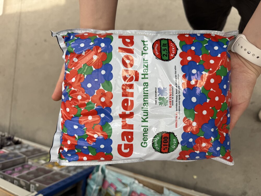 Gartengold Torf Toprak 2,5L 