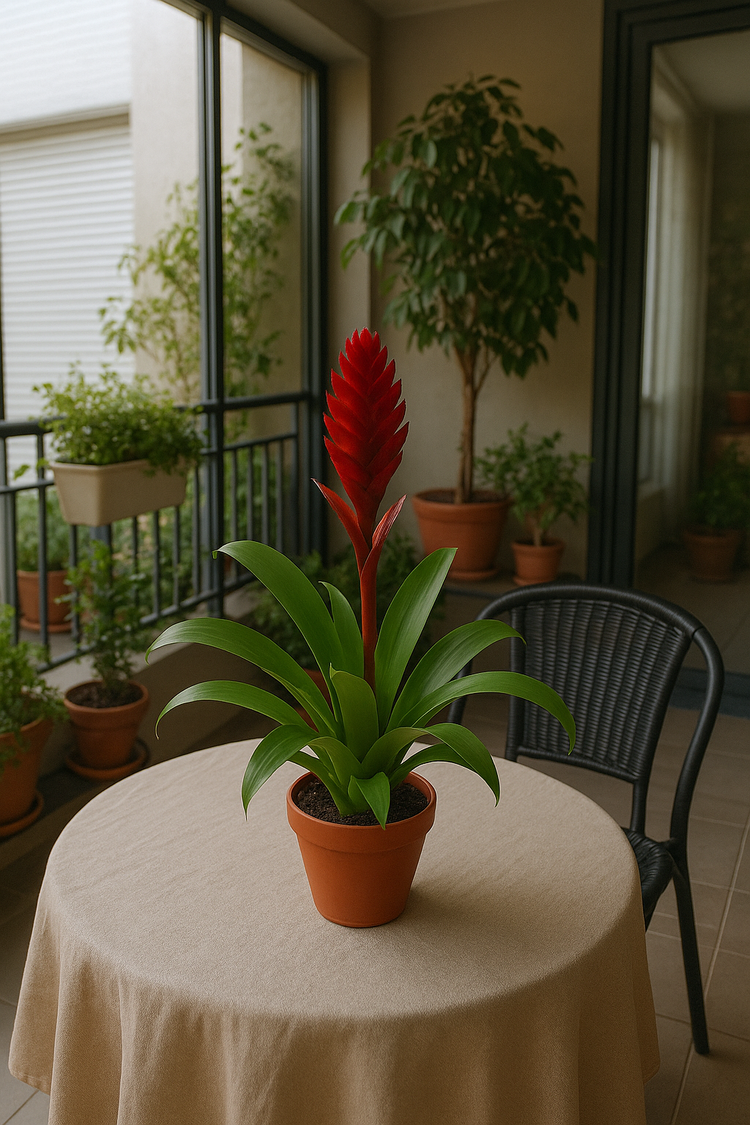 Alev Kılıcı Çiçeği (Vriesea Splendens)