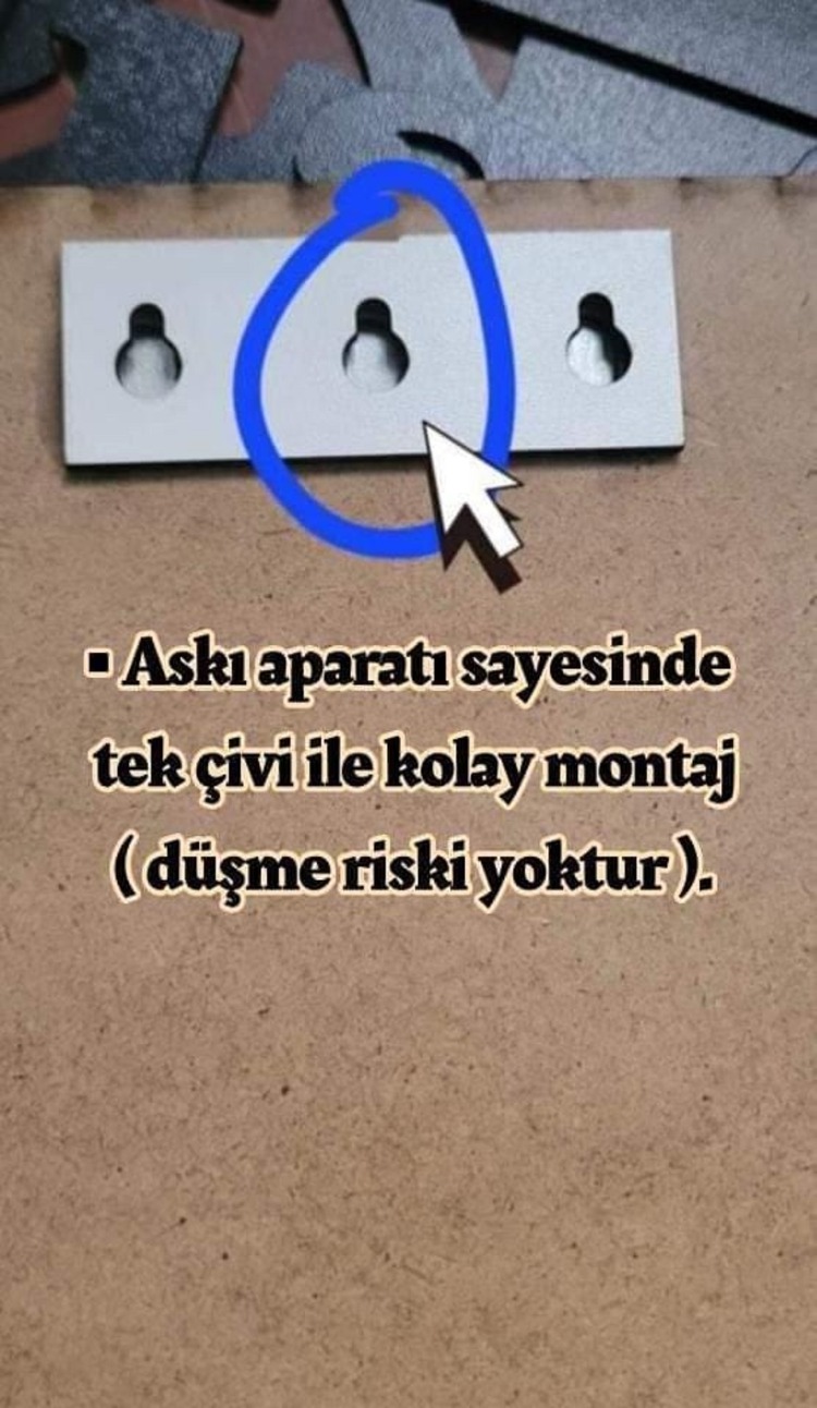 Besmele Yazılı Aynalı Dekoratif İslami Duvar Tablosu