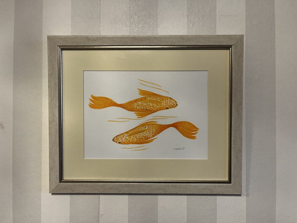Koi Fish Orijinal Tablo 