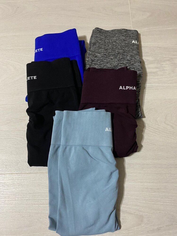 Alphalete Büzgülü Pushup SEAMLESS Tayt