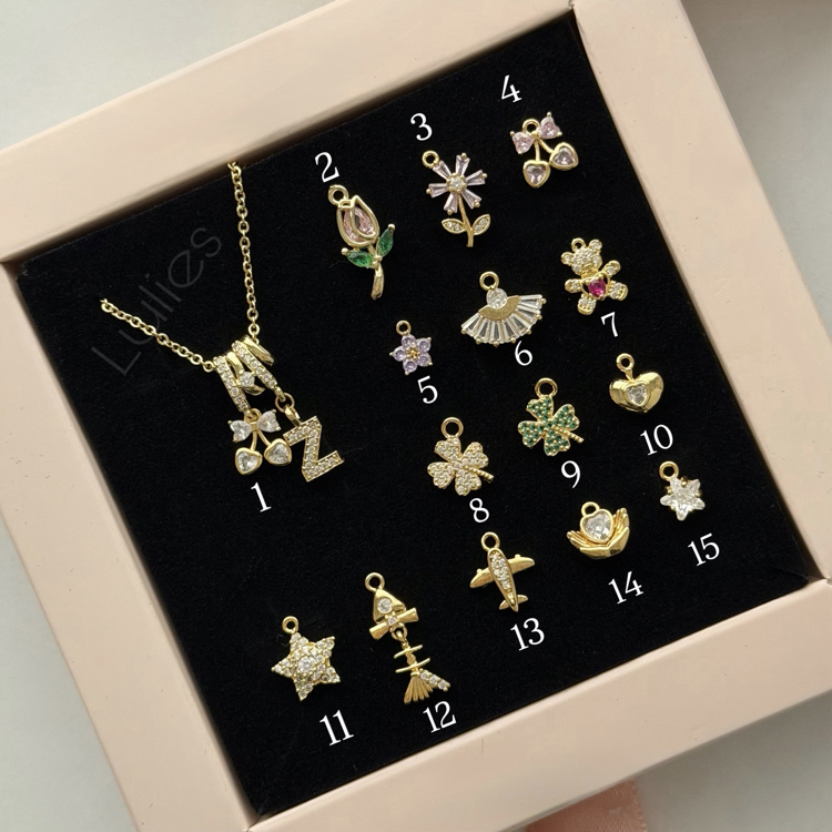 Kendin tasarla charm kolye