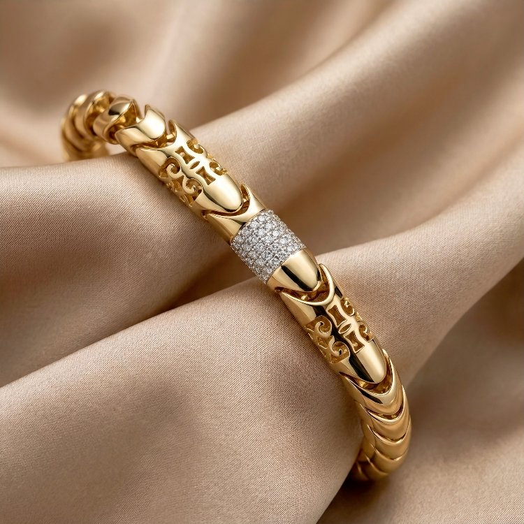 14 k kuyumcu model vip bileklik 