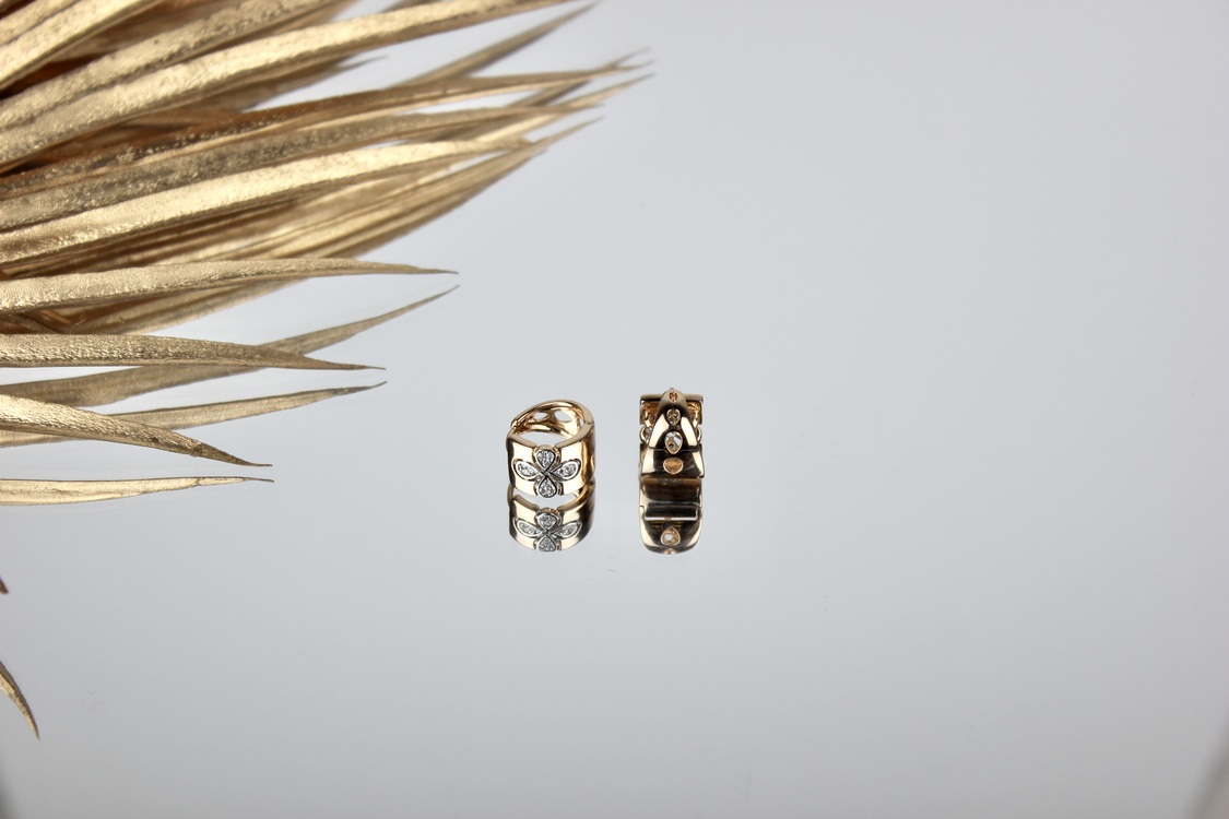 Butterfly Steel Earring