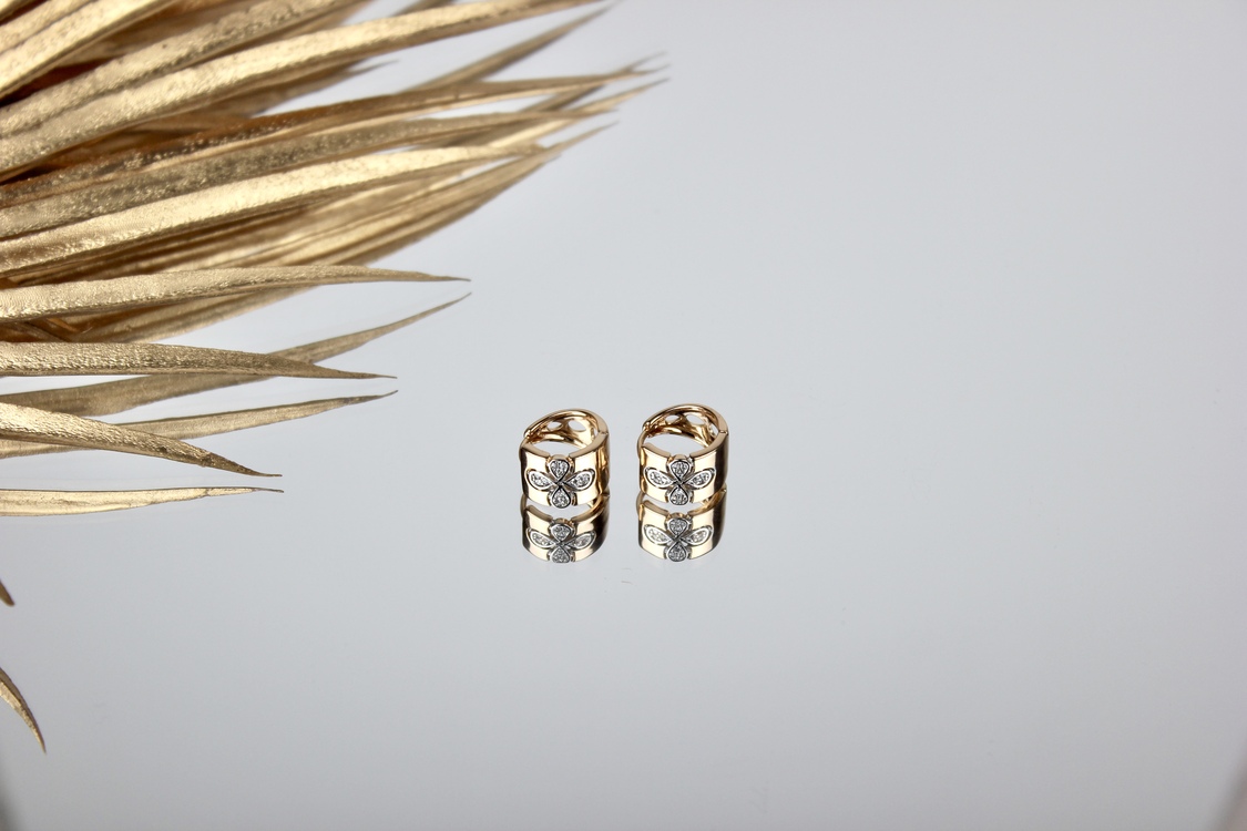 Butterfly Steel Earring
