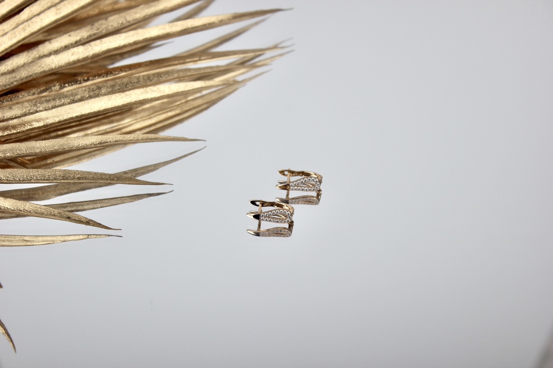 Damla Steel Earring