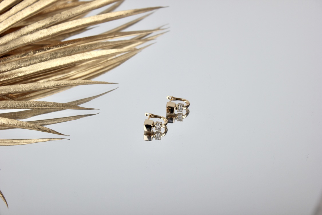 Key Steel Earring