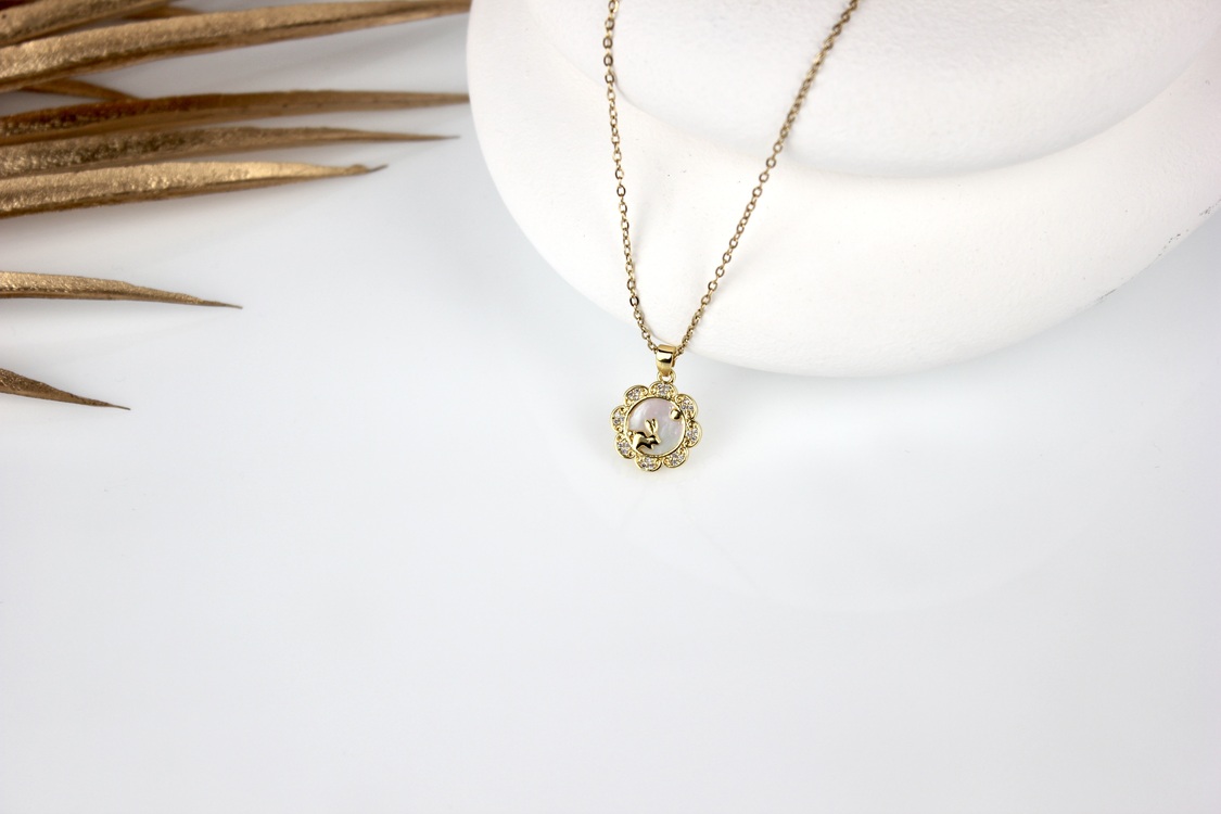 Rabbit St. Necklace
