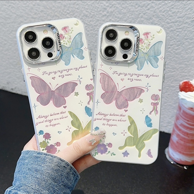 Renkli Kelebek İphone Kılıf