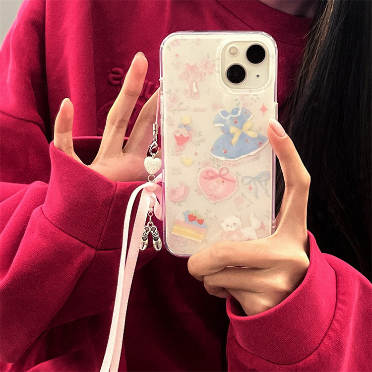 Ballet  style! Pink girly heart Iphone 11 Kilifi
