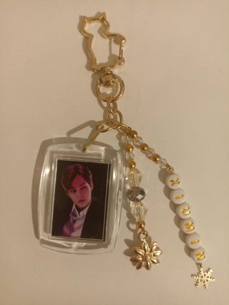 EXO Xiumin Çift Taraflı Anahtarlık
