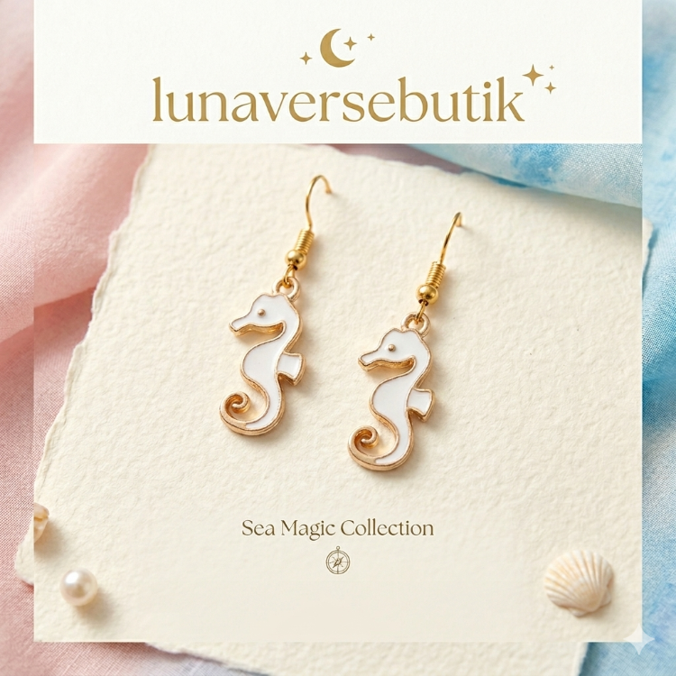 Denizatı Figürlü Küpe