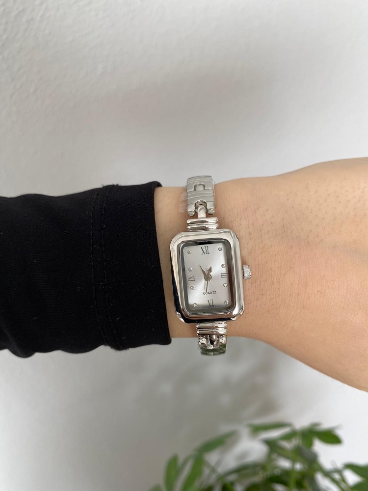 ÉLORIA RECTA BOLD – Silver