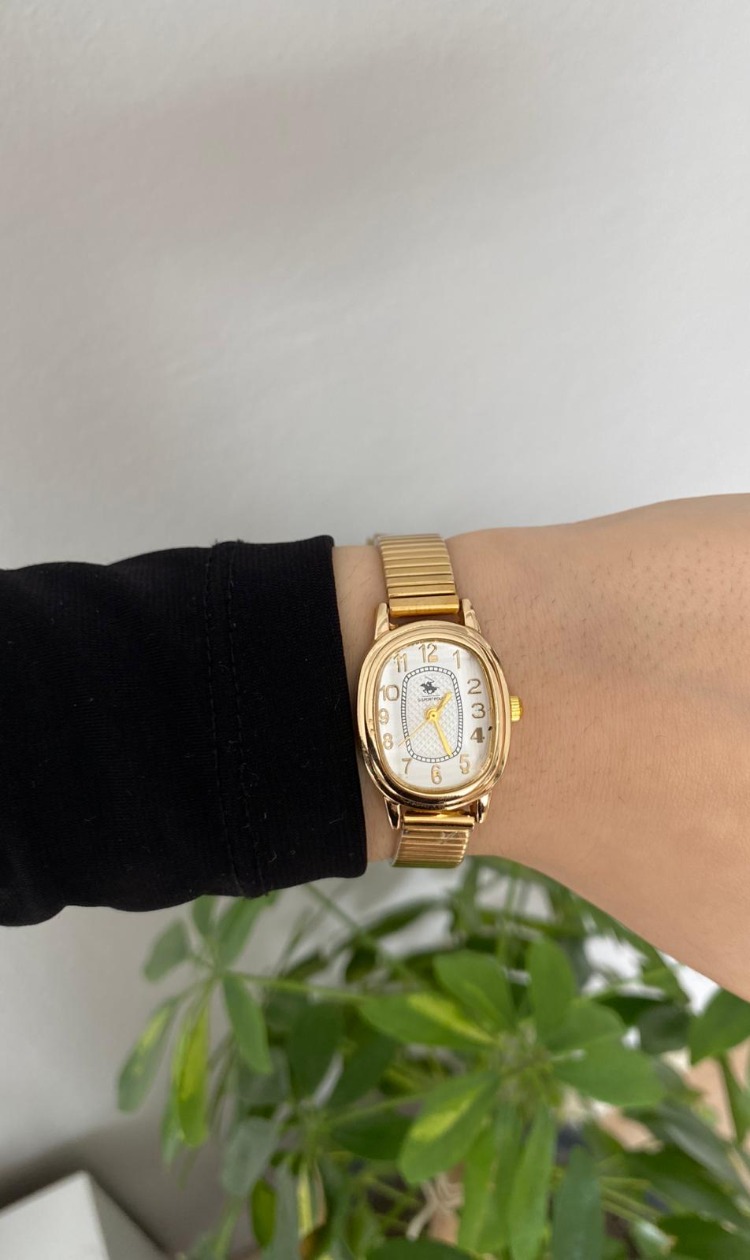 Éloria Oval Kadın Saat - Gold