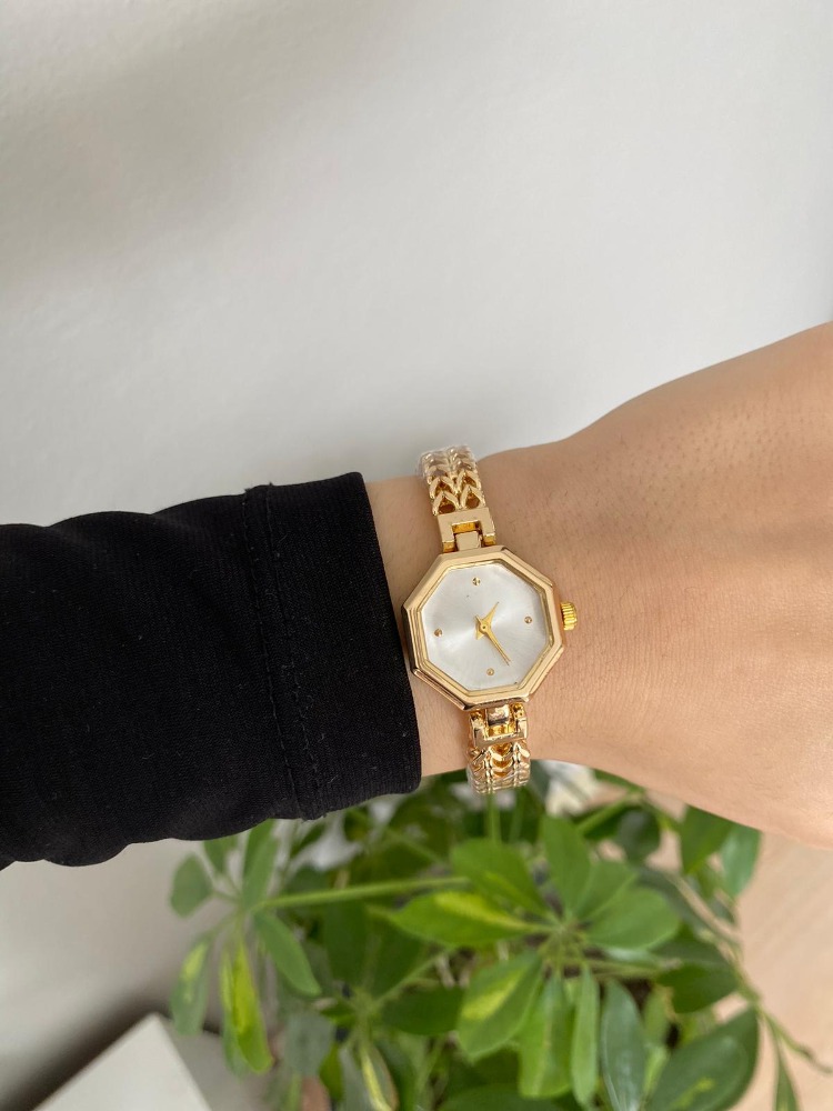 Éloria Octa Gold – Çelik Quartz Kadın Saat
