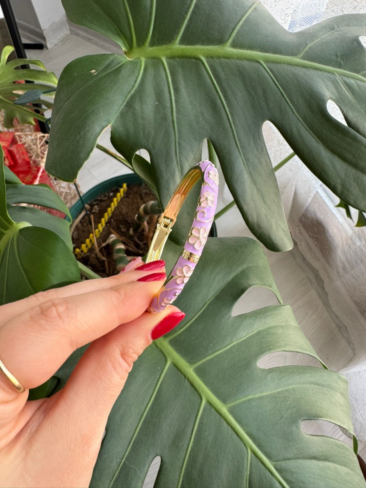 Gardenia Mineli Bileklik – Lila