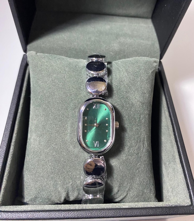 Emerald Shine Kadın Saat – Silver Green