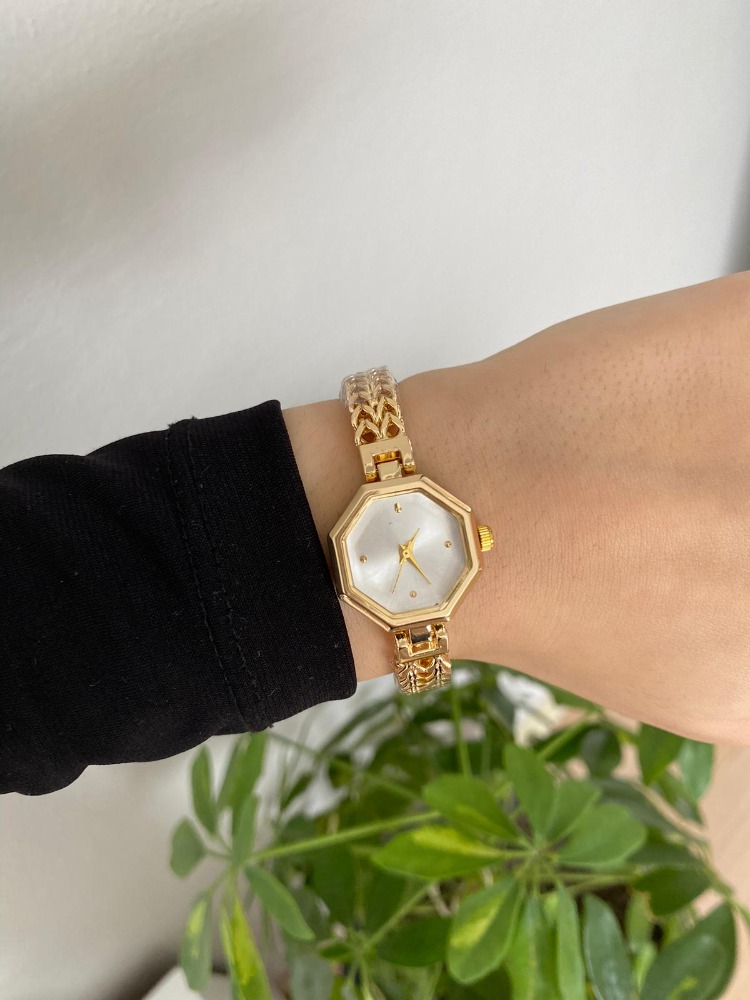 Éloria Octa Gold – Çelik Quartz Kadın Saat