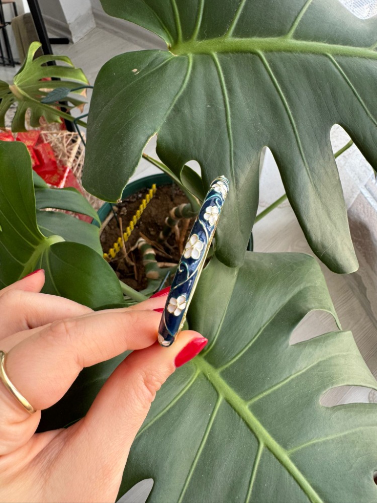 Gardenia Mineli Bileklik – Gece Mavisi