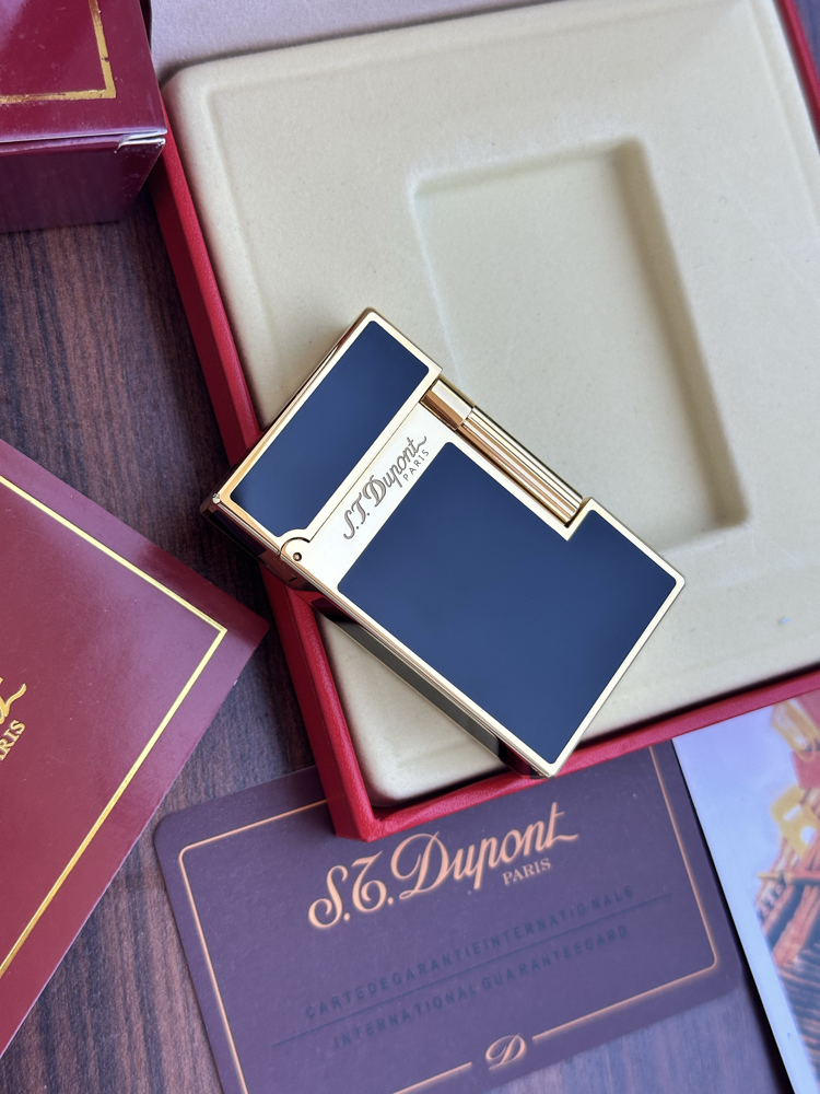 S.T. Dupont Ligne 2 Siyah Gold