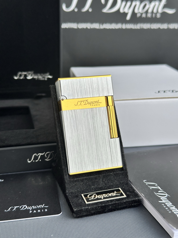 S.T. Dupont Ligne 2 Silver Gold