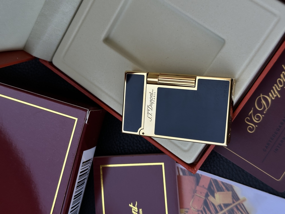 S.T. Dupont Ligne 2 Siyah Gold