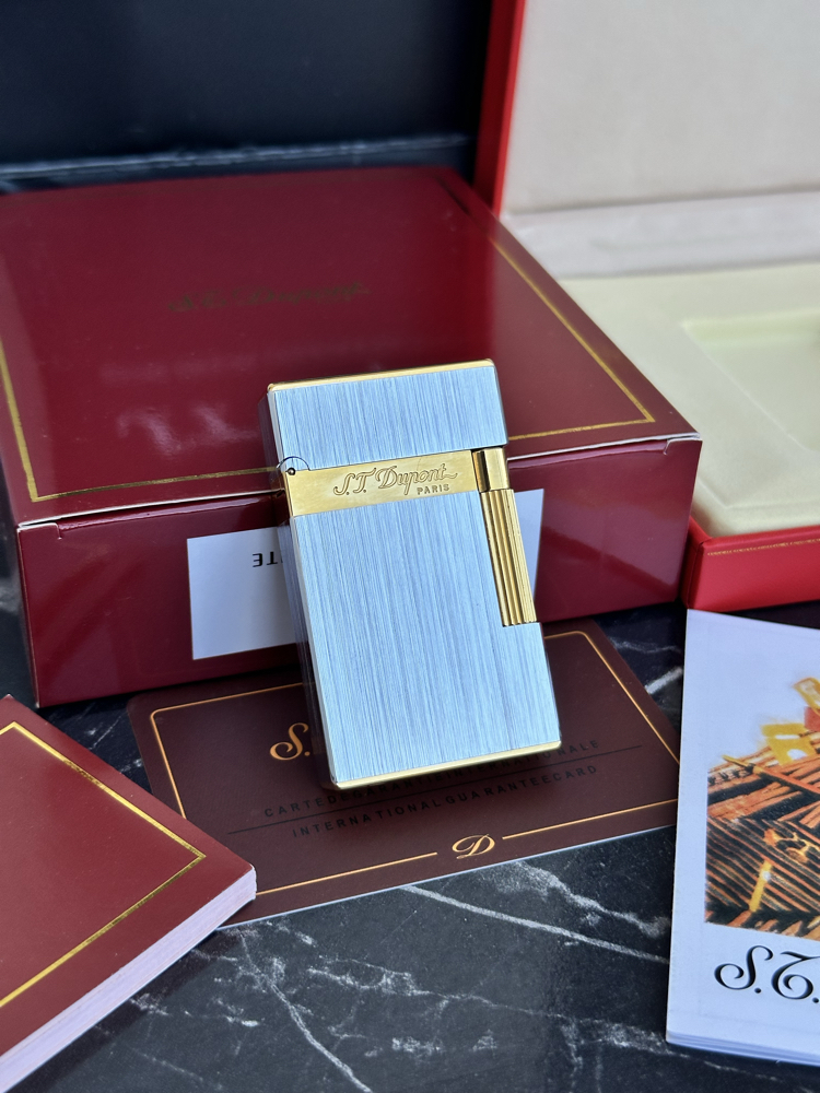 S.T. Dupont Ligne 2 Silver Gold
