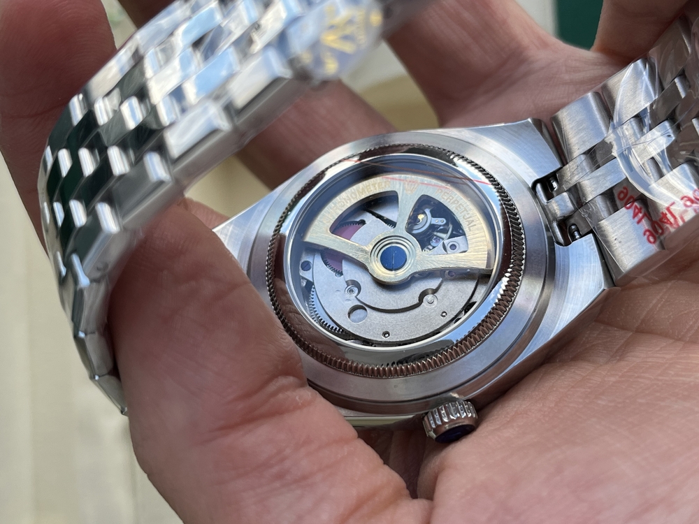Rolex Land-Dweller Mavi Kadran